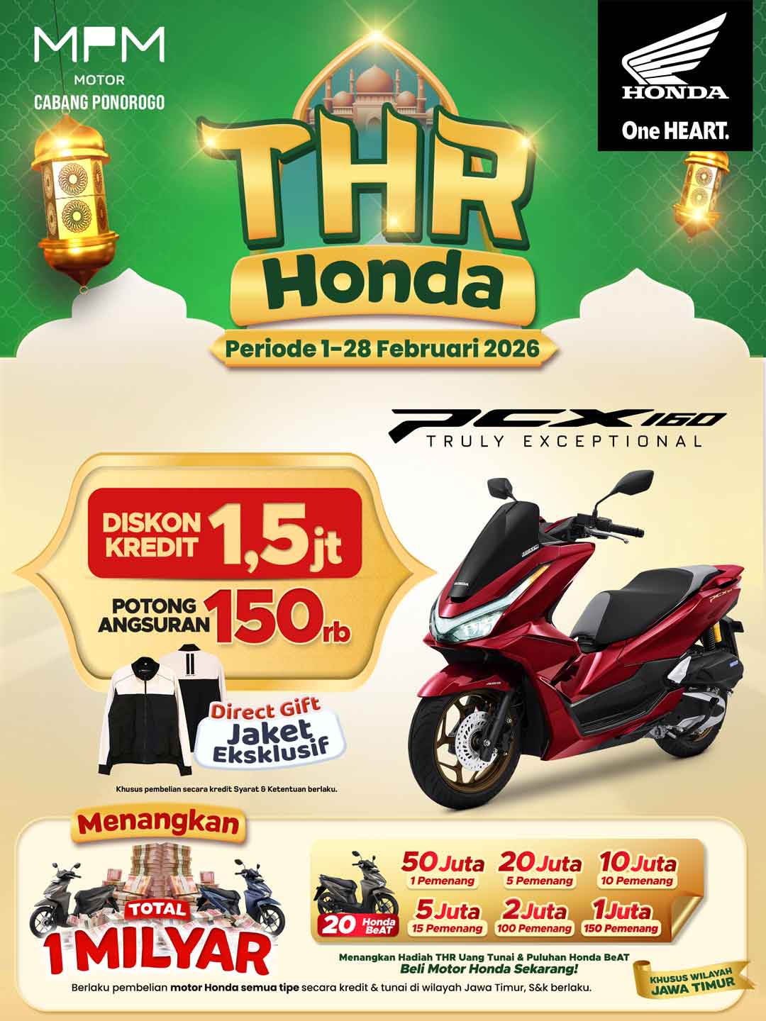 Promo PCX 160